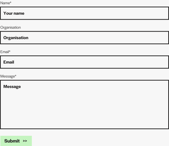 Contact form — Figma